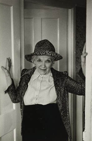 Jean Rhys.From the Fay Godwin Archive at the British Library